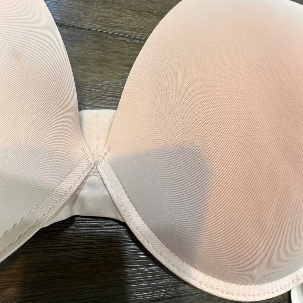 Jessica Simpson Bra bundle 42D Full‎ Coverage Lined Adjustable Straps Pink White